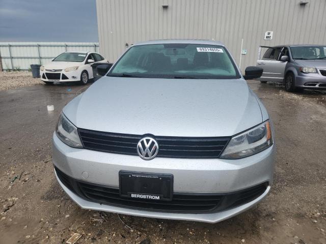 3VW2K7AJ5DM269145 - 2013 VOLKSWAGEN JETTA BASE SILVER photo 5