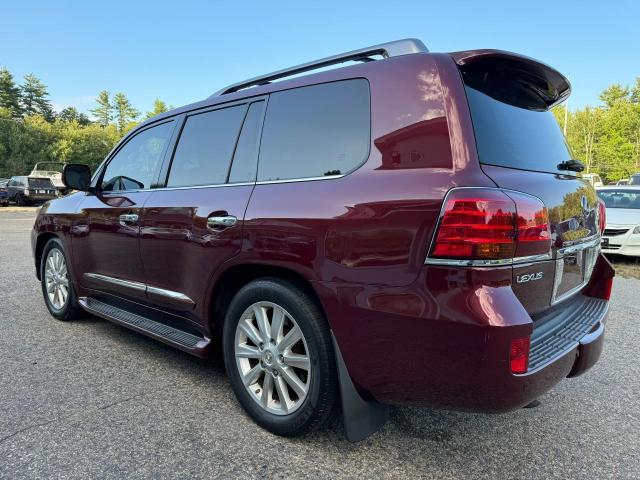 JTJHY00W494020397 - 2009 LEXUS LX 570 BURGUNDY photo 3