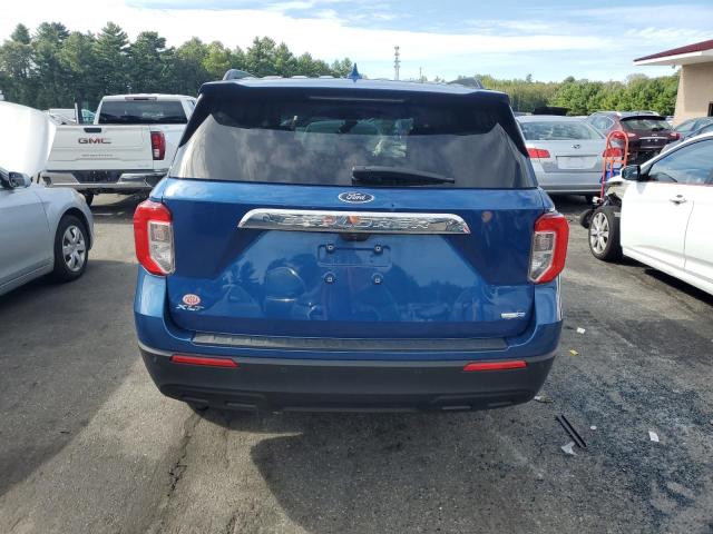 1FMSK8DHXLGC76646 - 2020 FORD EXPLORER XLT BLUE photo 6