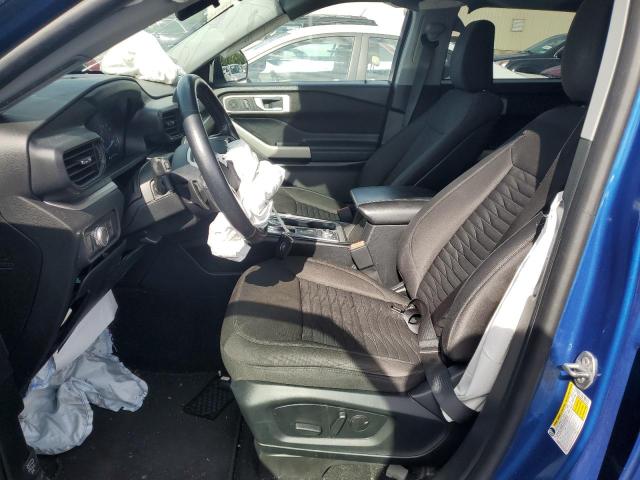 1FMSK8DHXLGC76646 - 2020 FORD EXPLORER XLT BLUE photo 7