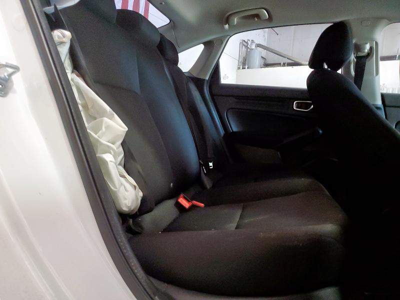 2HGFE2F26NH511877 - 2022 HONDA CIVIC LX WHITE photo 10