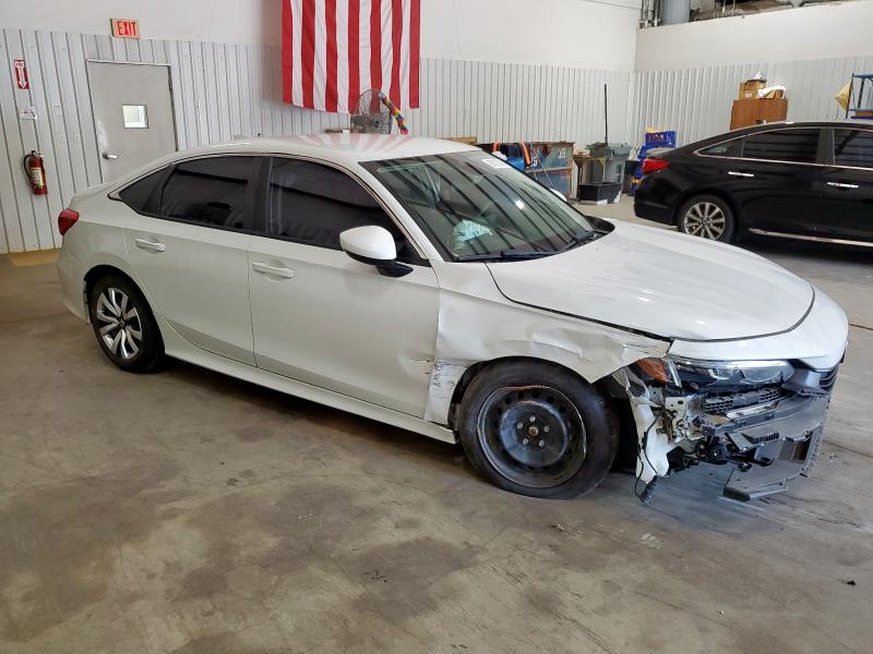 2HGFE2F26NH511877 - 2022 HONDA CIVIC LX WHITE photo 4