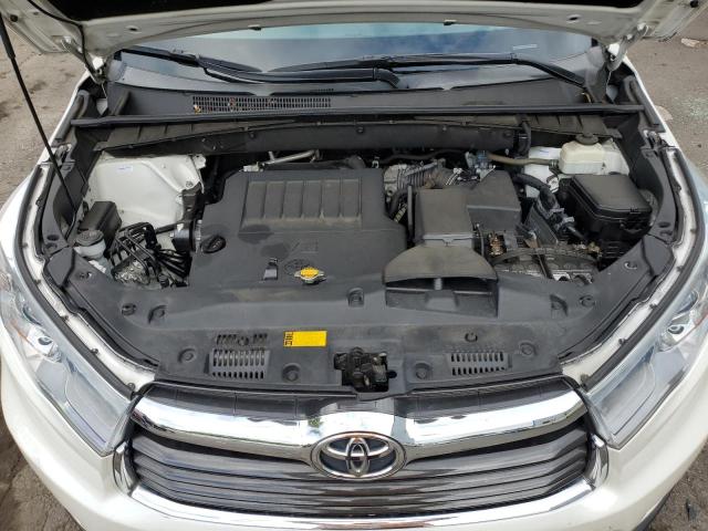 5TDJKRFH8FS083134 - 2015 TOYOTA HIGHLANDER XLE WHITE photo 12