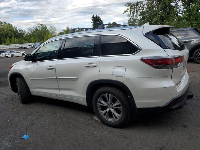 5TDJKRFH8FS083134 - 2015 TOYOTA HIGHLANDER XLE WHITE photo 2