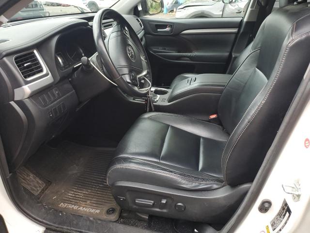 5TDJKRFH8FS083134 - 2015 TOYOTA HIGHLANDER XLE WHITE photo 7