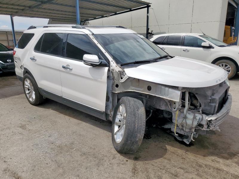 1FM5K7F90EGC12583 - 2014 FORD EXPLORER LIMITED 白色 照片 4