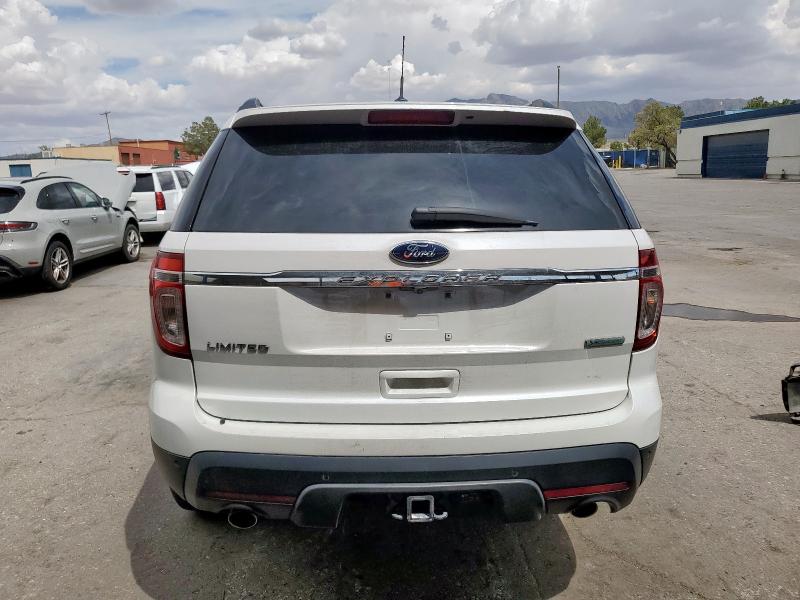 1FM5K7F90EGC12583 - 2014 FORD EXPLORER LIMITED 白色 照片 6