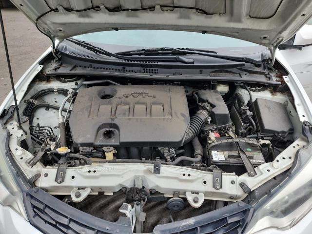 2T1BURHE8FC383203 - 2015 TOYOTA COROLLA L WHITE photo 11