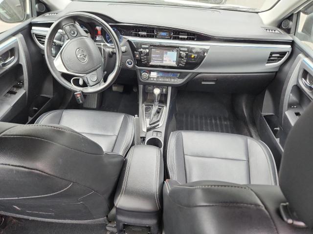 2T1BURHE8FC383203 - 2015 TOYOTA COROLLA L WHITE photo 8