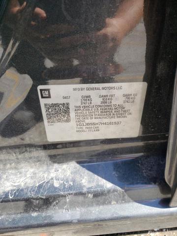 1G1JB5SH7H4161537 - 2017 CHEVROLET SONIC LS 灰色 照片 12