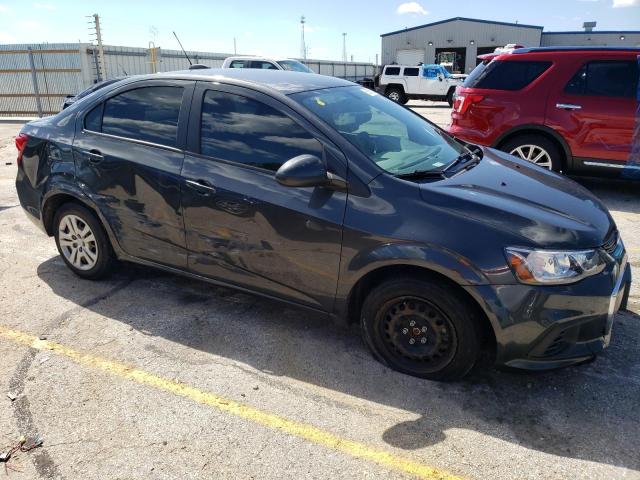 1G1JB5SH7H4161537 - 2017 CHEVROLET SONIC LS 灰色 照片 4