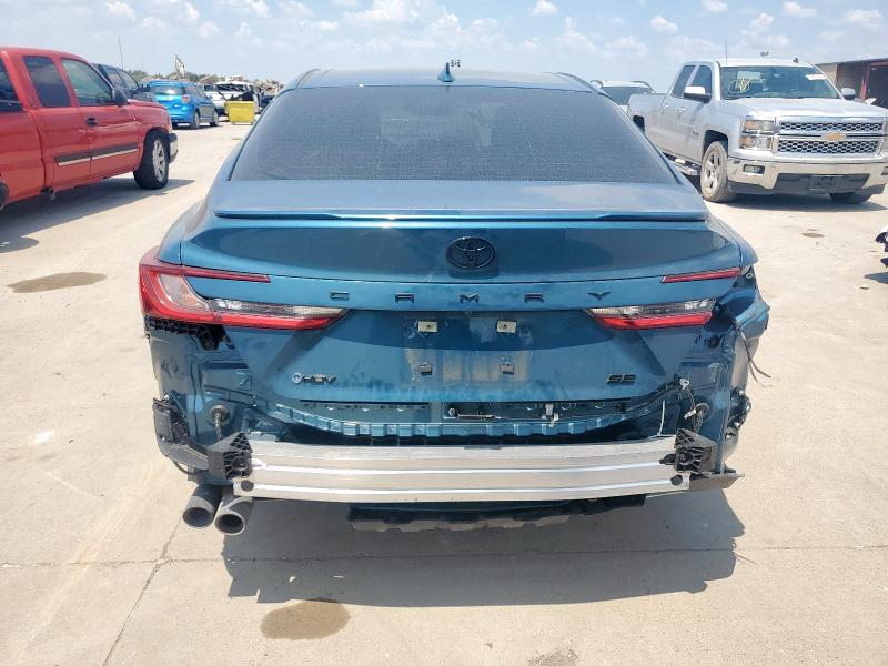 4T1DAACK9SU565307 - 2025 TOYOTA CAMRY XSE TEAL photo 6
