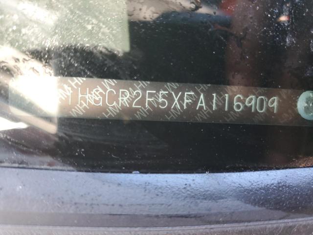 1HGCR2F5XFA116909 - 2015 HONDA ACCORD SPORT SILVER photo 12