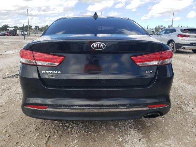 5XXGU4L35HG161213 - 2017 KIA OPTIMA EX BLACK photo 6