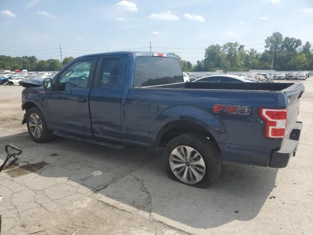 1FTEX1EP9JFA77767 - 2018 FORD F150 SUPER CAB BLUE photo 2