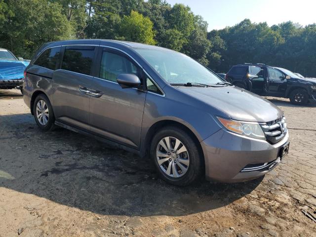 5FNRL5H64FB019178 - 2015 HONDA ODYSSEY EXL GRAY photo 4