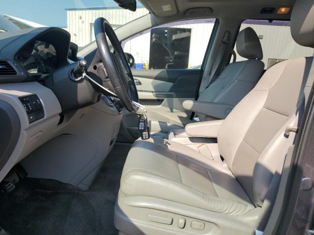 5FNRL5H64FB019178 - 2015 HONDA ODYSSEY EXL GRAY photo 7