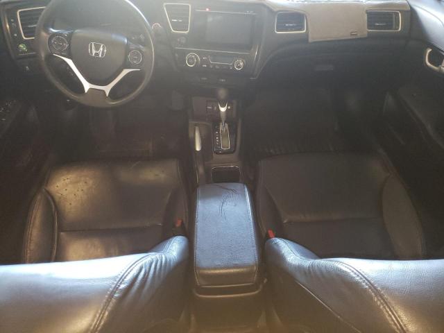 19XFB2F94EE056141 - 2014 HONDA CIVIC EXL ვერცხლისფერი ფოტო 8