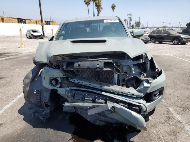 3TMCZ5AN9PM626034 - 2023 TOYOTA TACOMA DOUBLE CAB GREEN photo 5