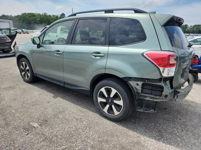 JF2SJADC0HH426270 - 2017 SUBARU FORESTER 2.5I PREMIUM GREEN photo 2