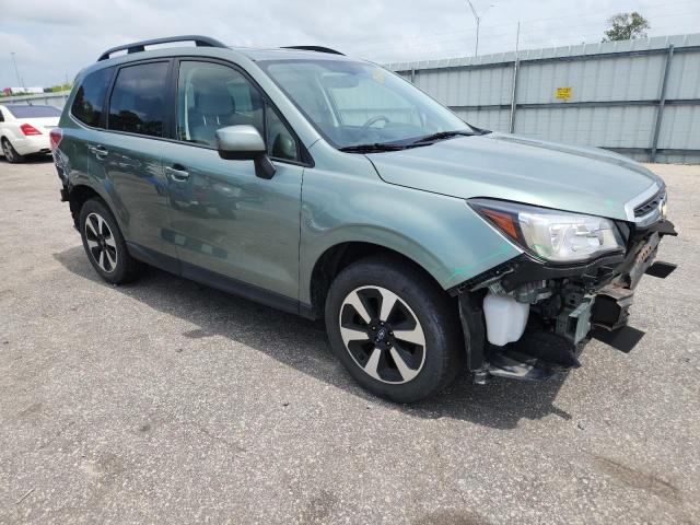 JF2SJADC0HH426270 - 2017 SUBARU FORESTER 2.5I PREMIUM GREEN photo 4