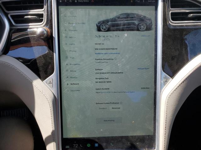 5YJSA1CN2DFP26310 - 2013 TESLA MODEL S 石墨色 照片 9