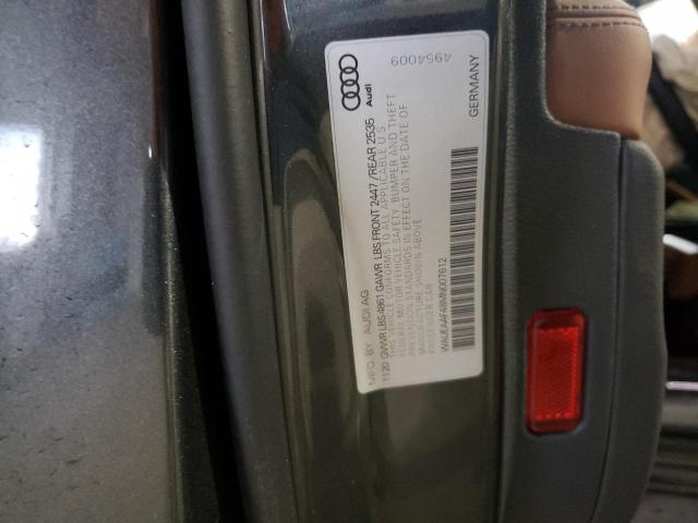 WAUEAAF48MN007612 - 2021 AUDI A4 PREMIUM PLUS 45 GRAY photo 12