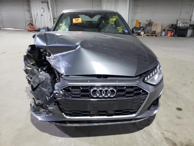 WAUEAAF48MN007612 - 2021 AUDI A4 PREMIUM PLUS 45 GRAY photo 5