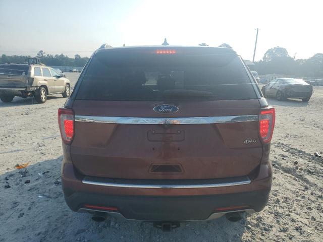 1FM5K8D8XJGA57079 - 2018 FORD EXPLORER XLT بني صورة 6