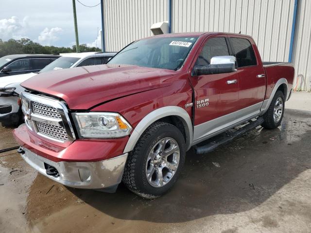 1C6RR6NT1ES326606 - 2014 RAM 1500 LARAMIE RED photo 1