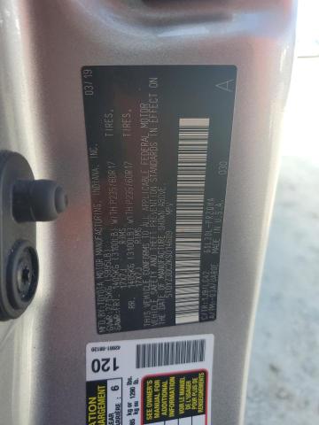 5TDYZ3DC2KS014609 - 2019 TOYOTA SIENNA XLE SILVER photo 12