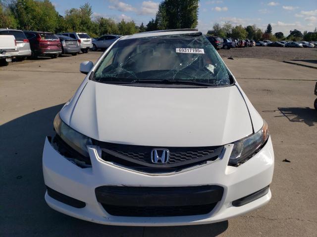 19XFB2F85CE306796 - 2012 HONDA CIVIC EX WHITE photo 5