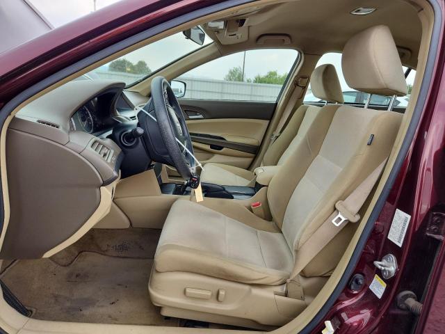 JHMCP26498C072788 - 2008 HONDA ACCORD LXP MAROON photo 7