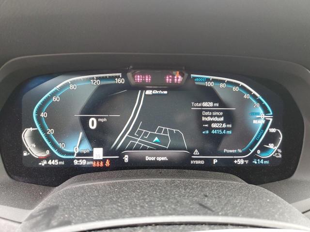 5UXTA6C07N9M64767 - 2022 BMW X5 XDRIVE45E GRAY photo 9