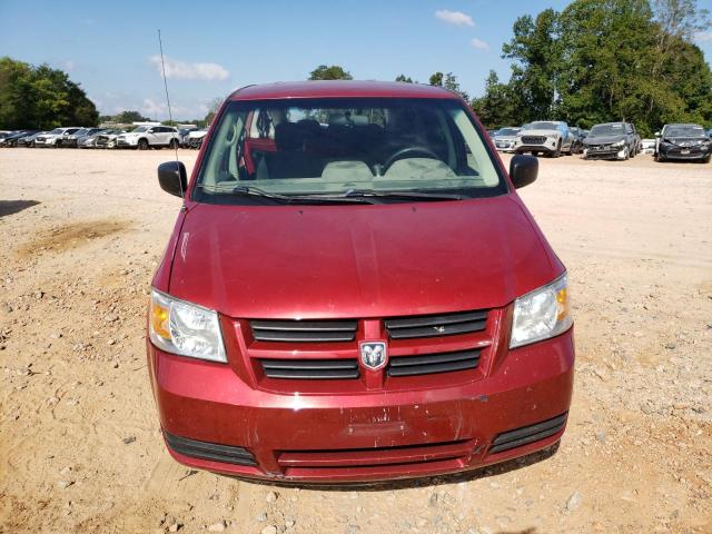 1D8HN44E49B511506 - 2009 DODGE GR CARAVAN SE RED photo 5