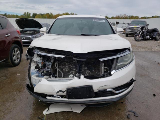 2LMTJ6JP3GBL43418 - 2016 LINCOLN MKX PREMIERE WHITE photo 5