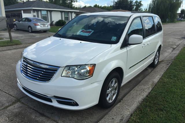 2C4RC1BG1CR337835 - 2012 CHRYSLER TOWN & COU TOURING WHITE photo 2