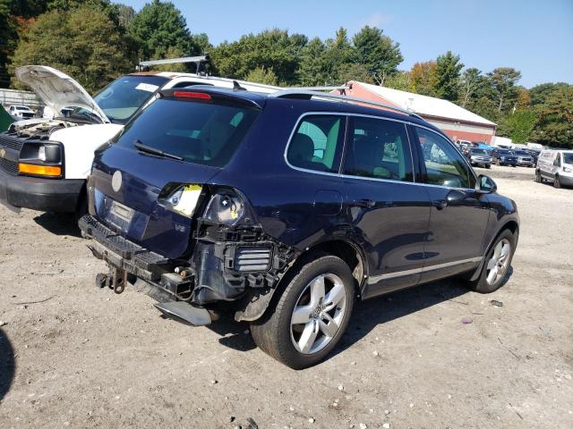 WVGEF9BP1DD012168 - 2013 VOLKSWAGEN TOUAREG V6 BLUE photo 3