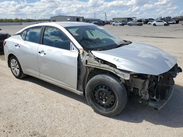 3N1AB8BV9LY221406 - 2020 NISSAN SENTRA S SILVER photo 4