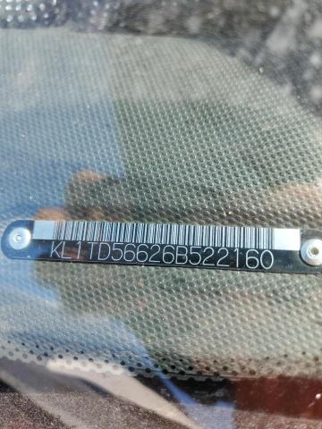 KL1TD56626B522160 - 2006 CHEVROLET AVEO BASE 白色 照片 12