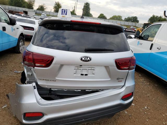 5XYPG4A36LG654266 - 2020 KIA SORENTO L SILVER photo 6