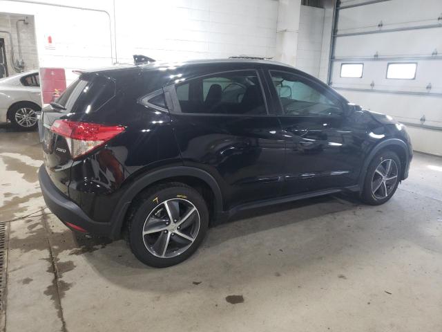 3CZRU6H5XNM755752 - 2022 HONDA HR-V EX 黑色 照片 3