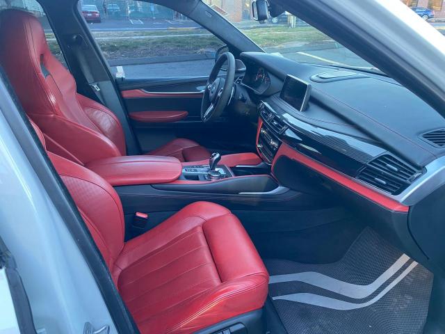 5YMKT6C53G0R78682 - 2016 BMW X5 M WHITE photo 9