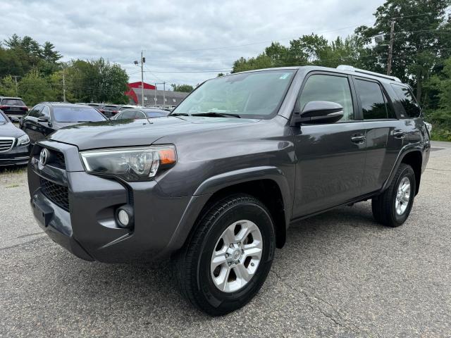 JTEBU5JR0E5190086 - 2014 TOYOTA 4RUNNER SR5 GRAY photo 2