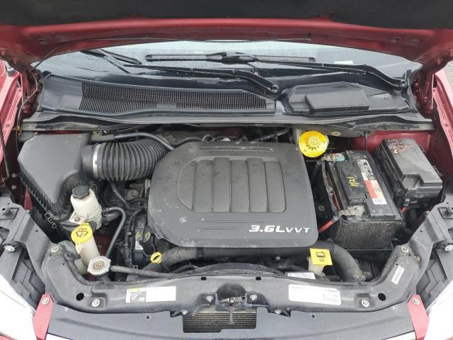 2C4RC1BG9FR595797 - 2015 CHRYSLER TOWN & COU TOURING RED photo 12