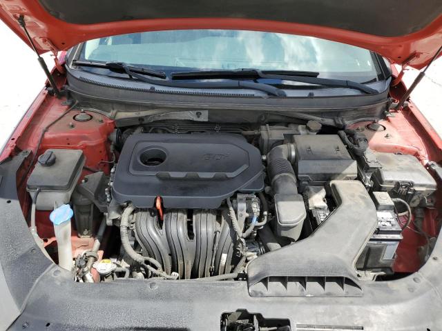 5NPE24AF2KH816207 - 2019 HYUNDAI SONATA SE 红色 照片 11