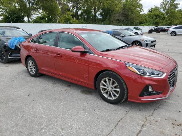 5NPE24AF2KH816207 - 2019 HYUNDAI SONATA SE 红色 照片 4