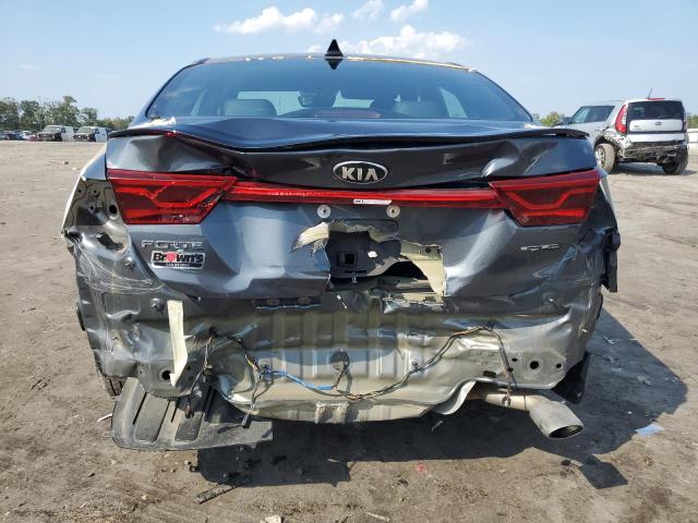 3KPF34AD9ME403966 - 2021 KIA FORTE GT LINE GRAY photo 6