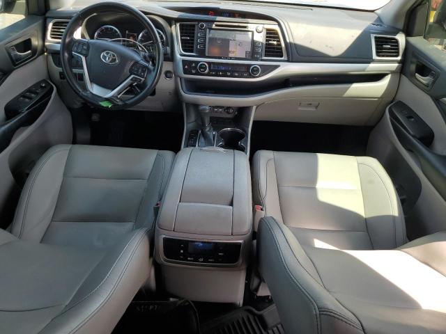 5TDKZRFH4KS359433 - 2019 TOYOTA HIGHLANDER SE GRAY photo 8