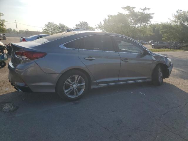 5NPE34AF8JH638136 - 2018 HYUNDAI SONATA SPORT رمادي صورة 3